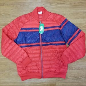 MENS - Diadora puffy jacket - Red/Blue
